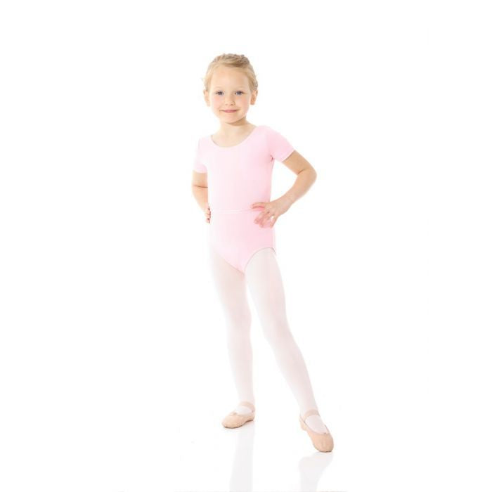 Mondor Short Sleeve pink Leotard style 1635