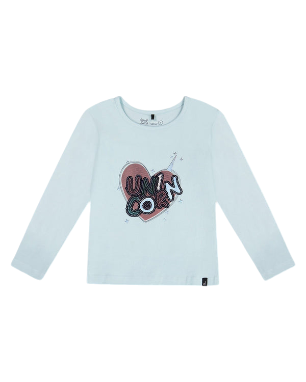 Sequin Long Sleeve Top