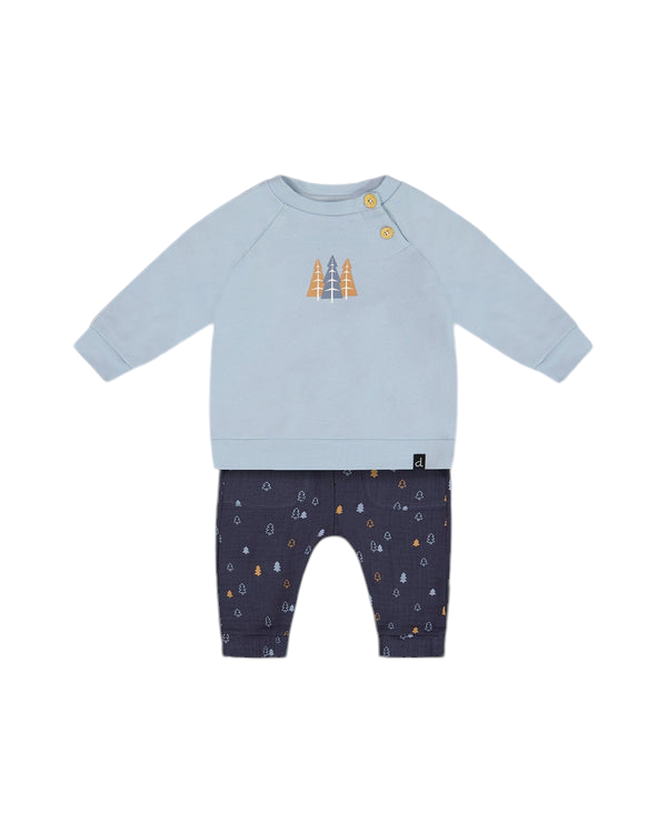 Organic Cotton/Muslin Pants & Sweater Set
