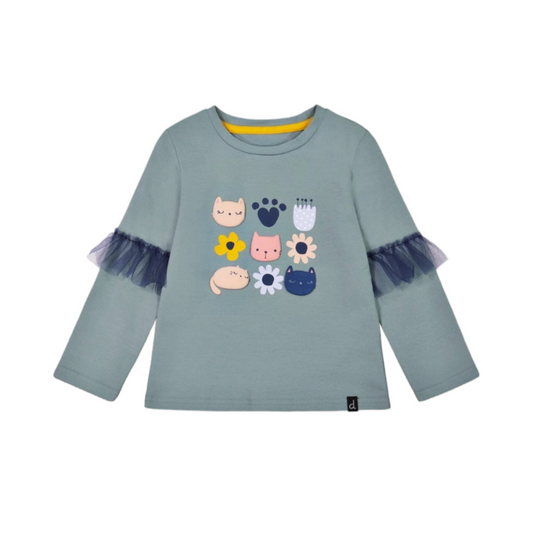 Long Sleeve Ruffle Shirt