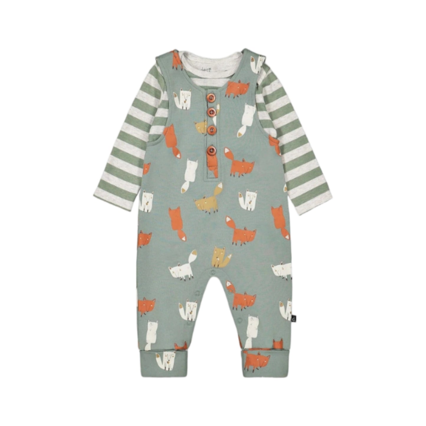 Organic Cotton Grow With Me Overalls