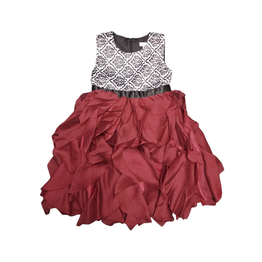 Cascading Tiered Occasion Dress