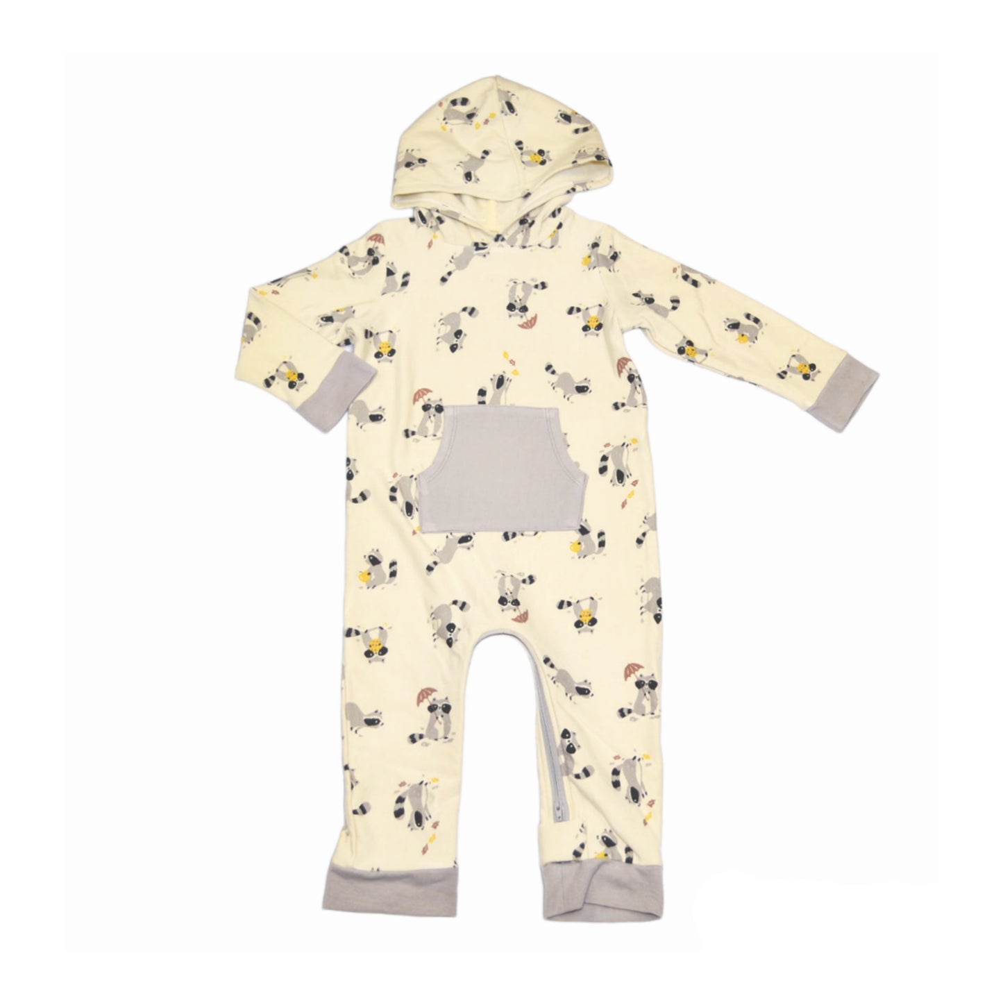Bamboo Fleece Hooded Romper