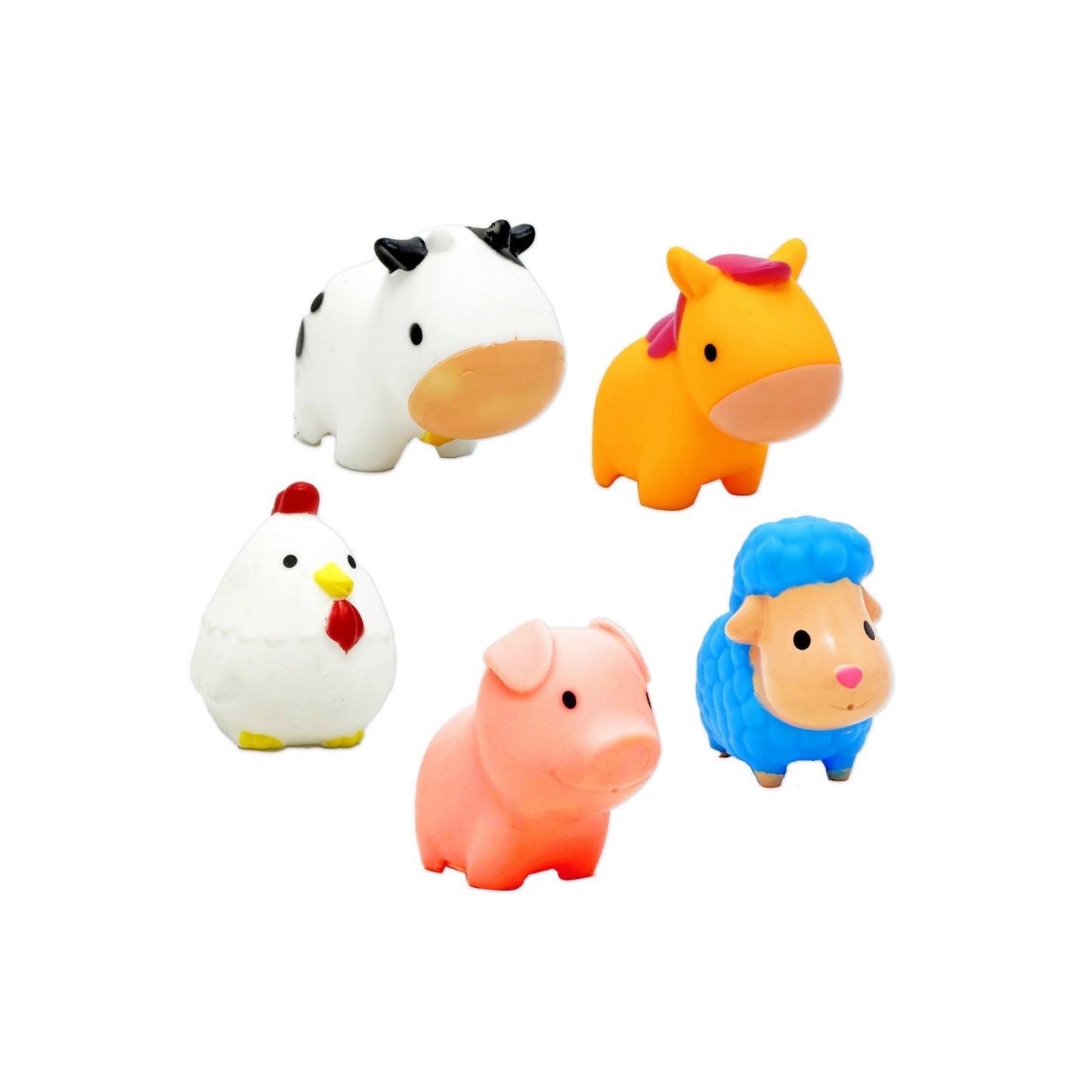 Squeaky Rubber Bath Toys