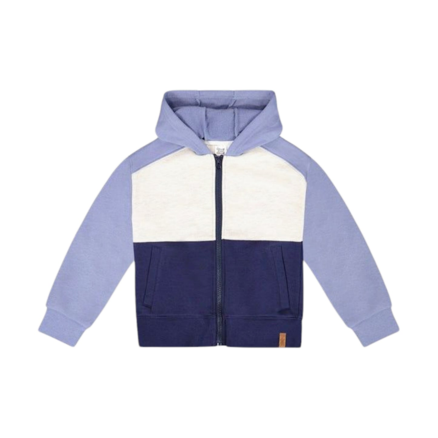 French Terry Colour Block Hoodie
