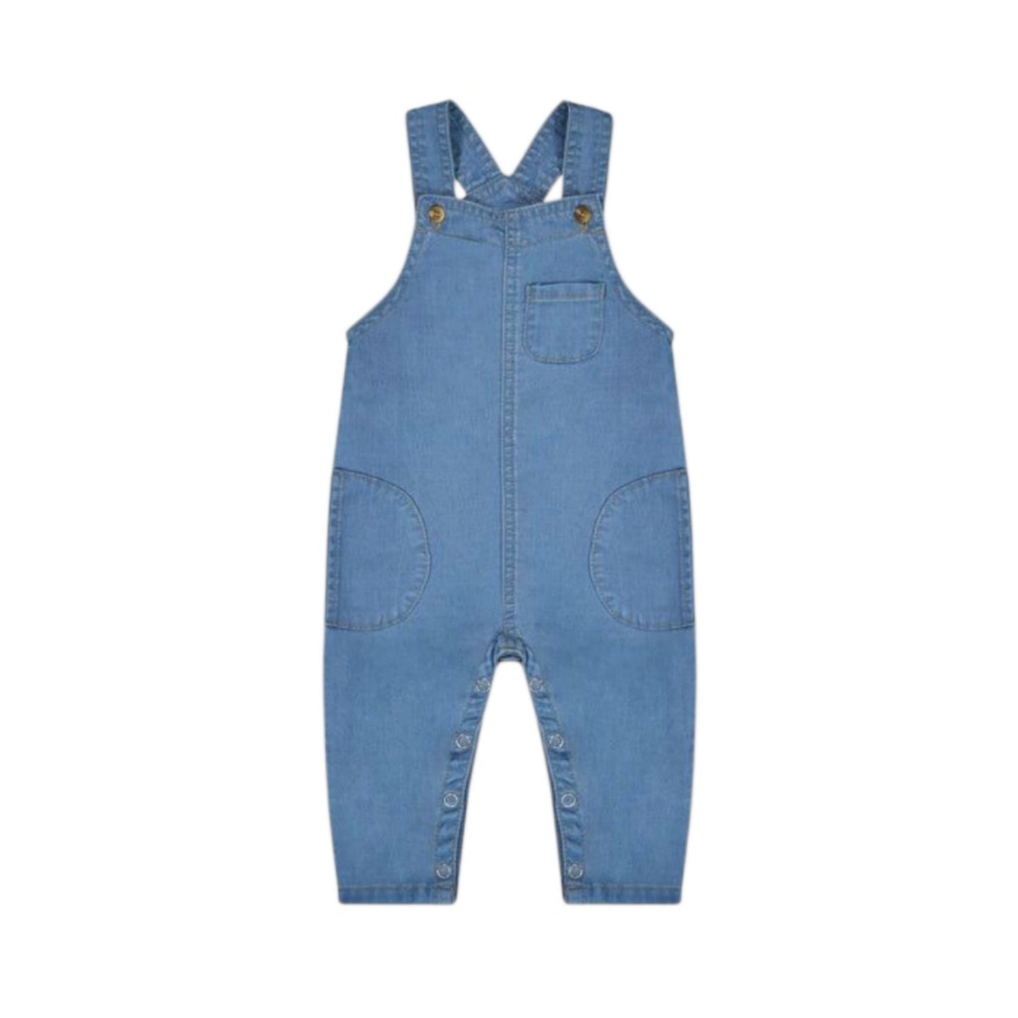 Soft Denim Overalls