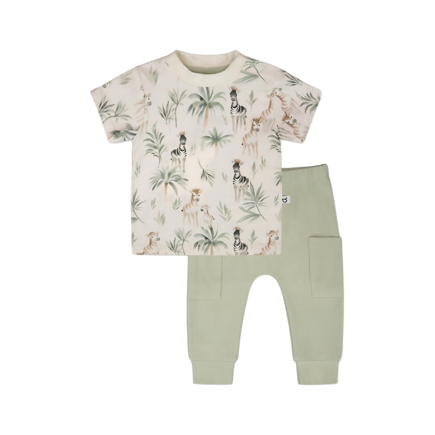 Organic Cotton Pants & Top Set
