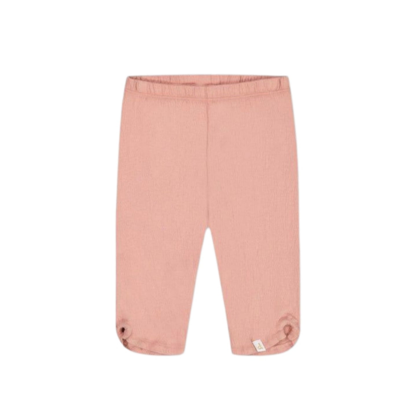 Organic Cotton Crinkle Capri Leggings