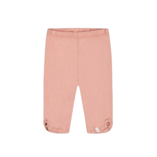 Organic Cotton Crinkle Capri Leggings