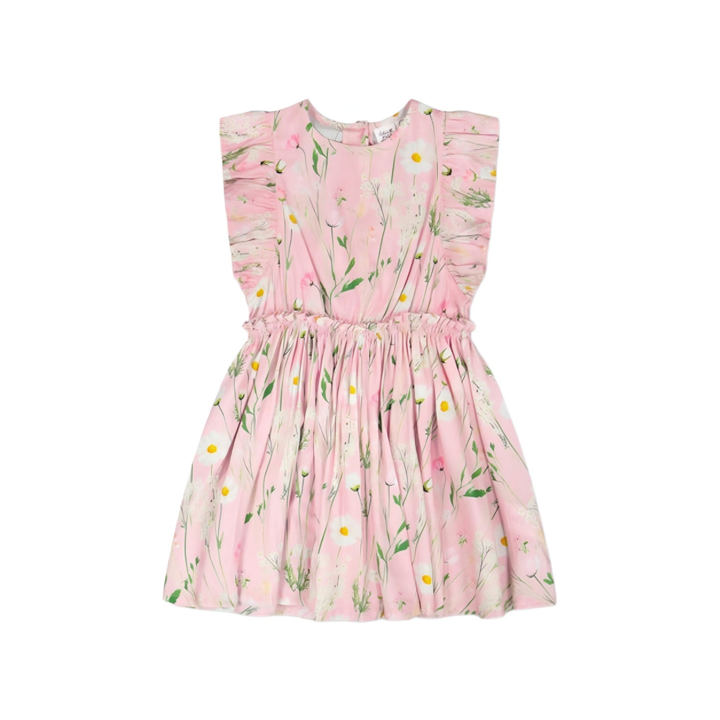 Printed Cotton & Viscose Dress
