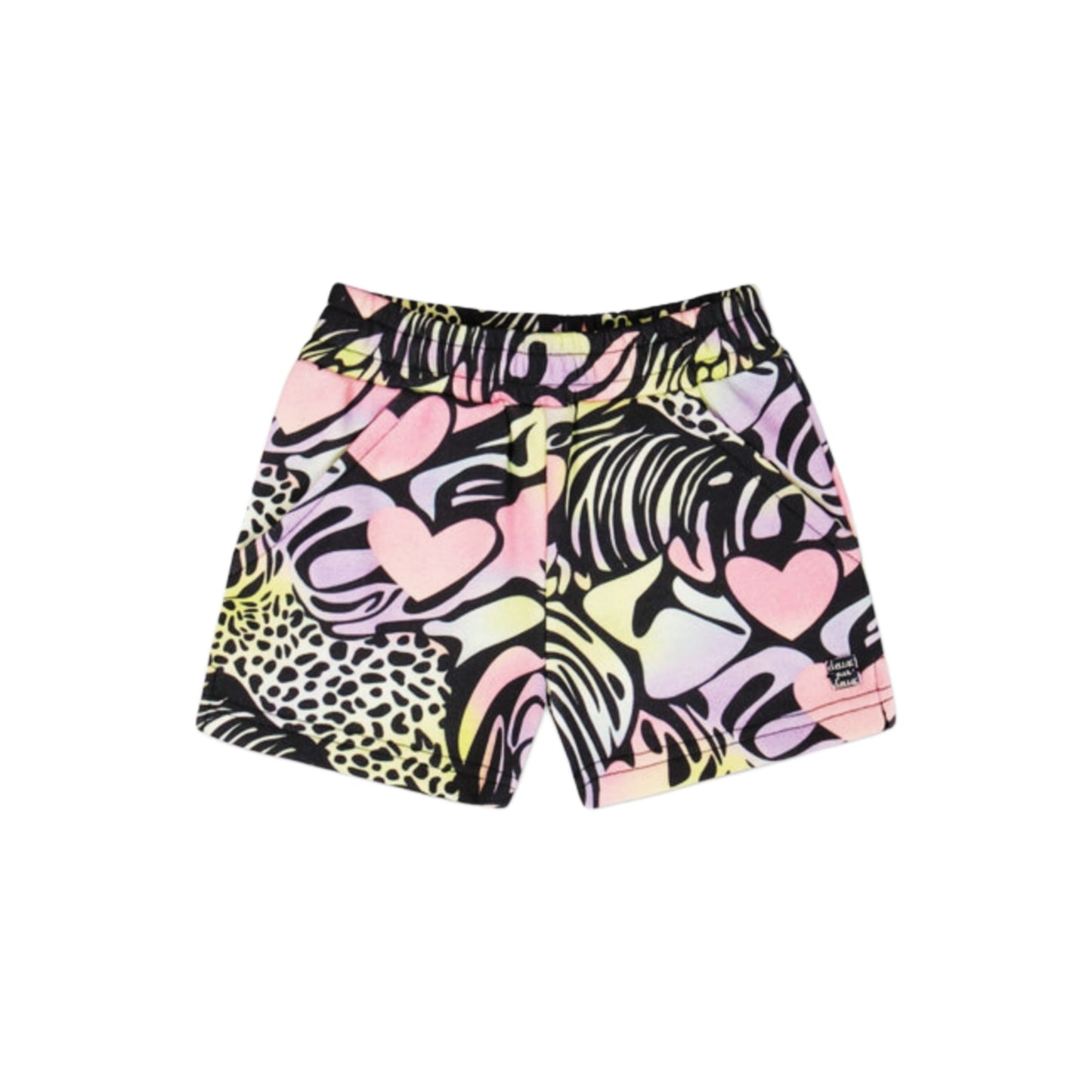 French Terry Printed Shorts