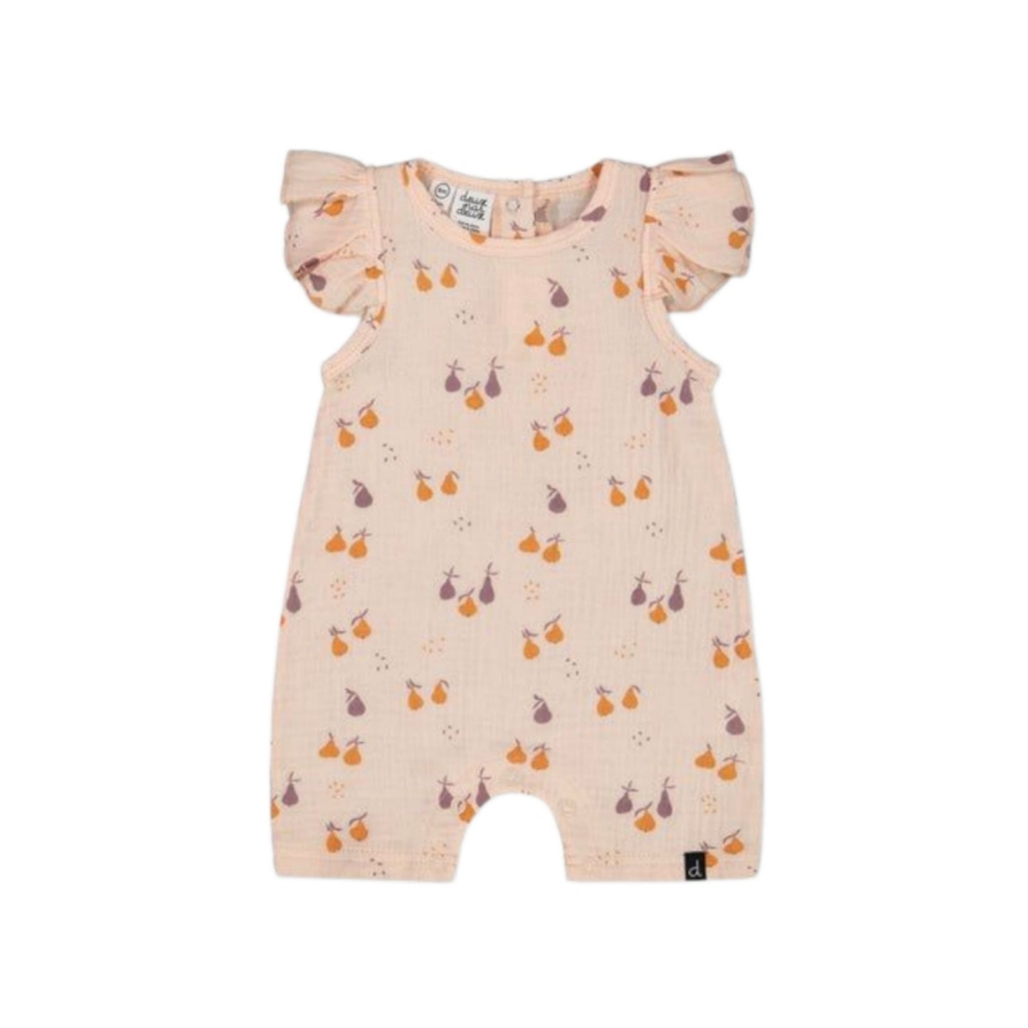 Muslin Cotton Ruffle Romper