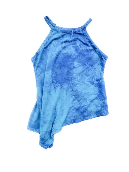 Asymmetrical Tie Dye Tank