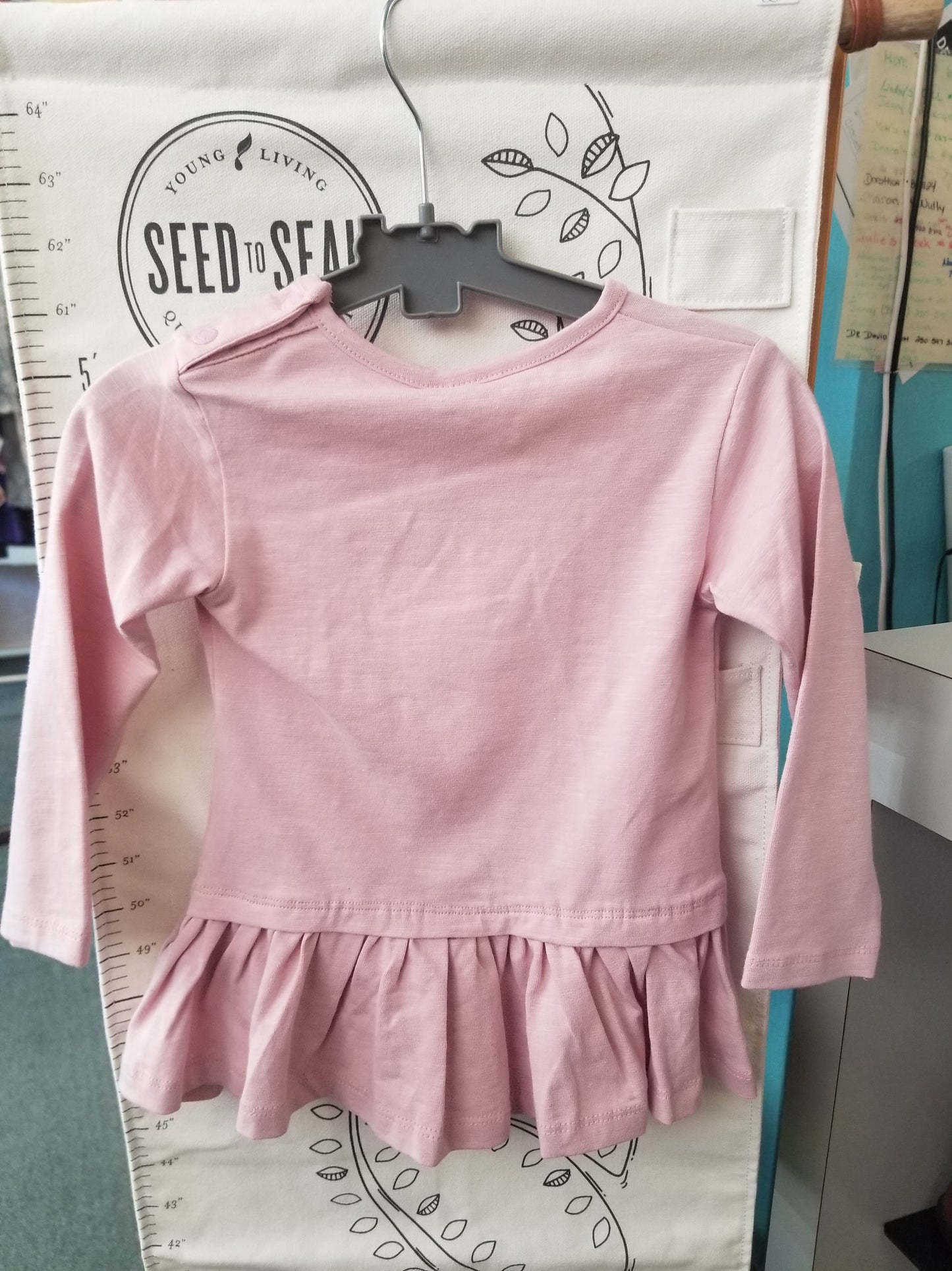 Casual Pink Cat Dress