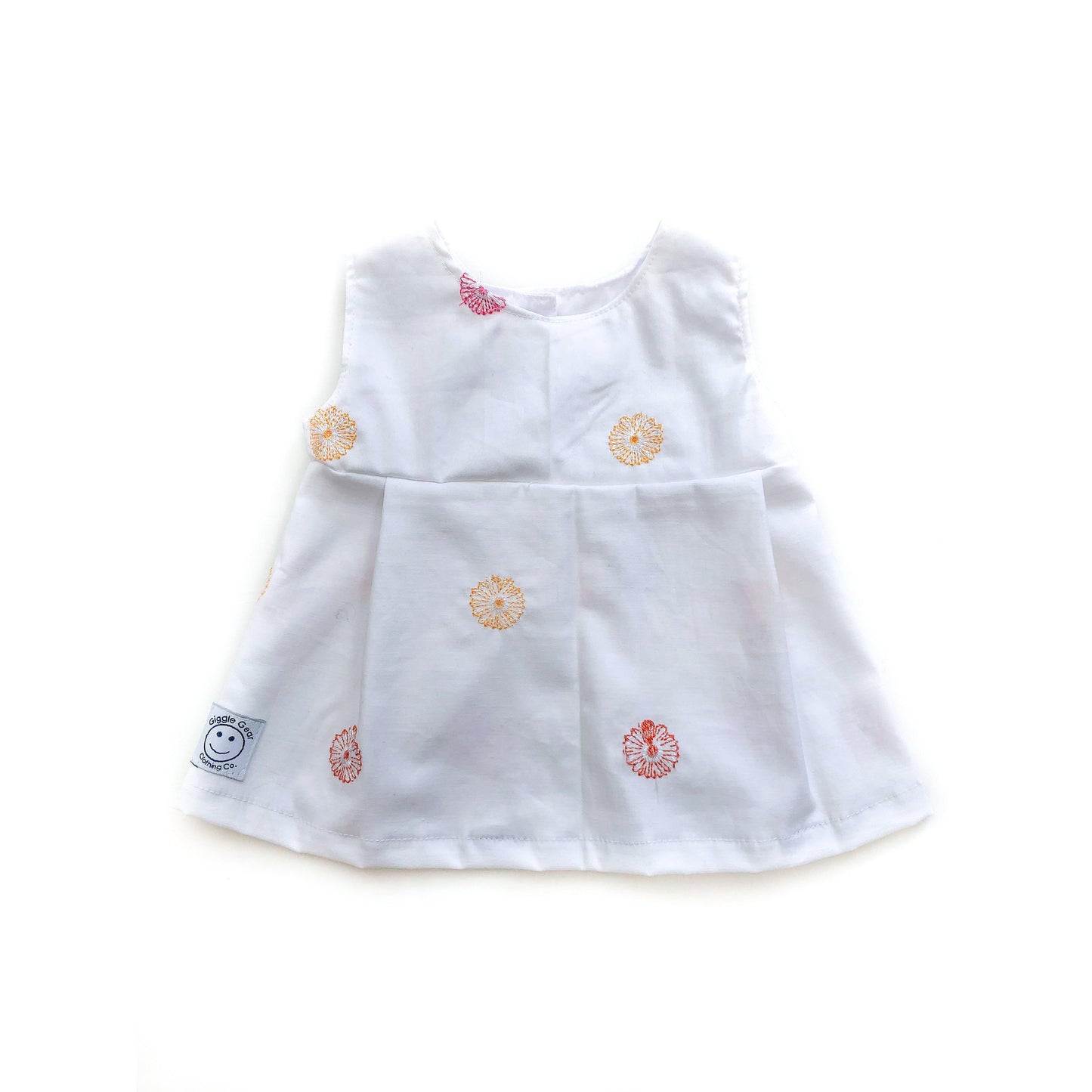 Embroidered A-Line Dress