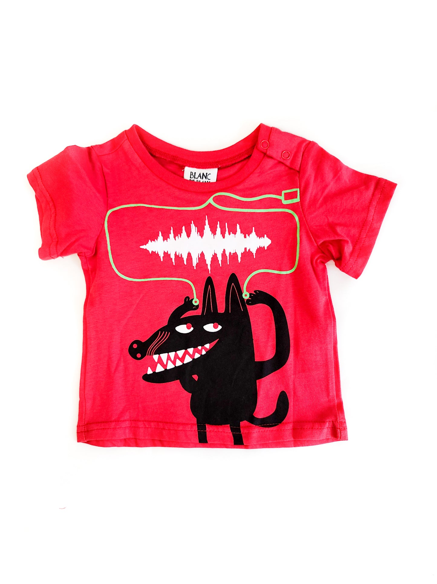Short Sleeve Red Graphic Tee