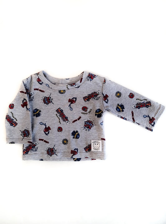 Long Sleeve Fireman Shirt