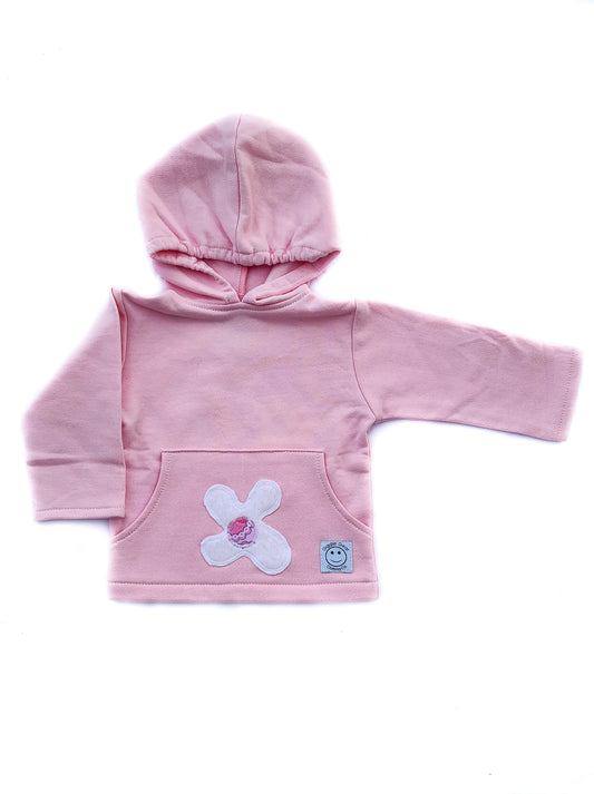 Hooded Sweatshirt-Light Pink