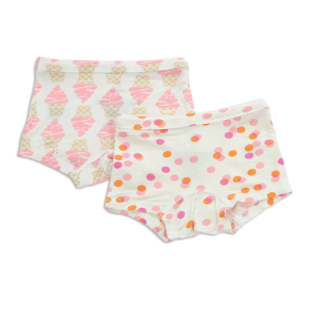 Bamboo 2 Pack Boyshorts-Girls