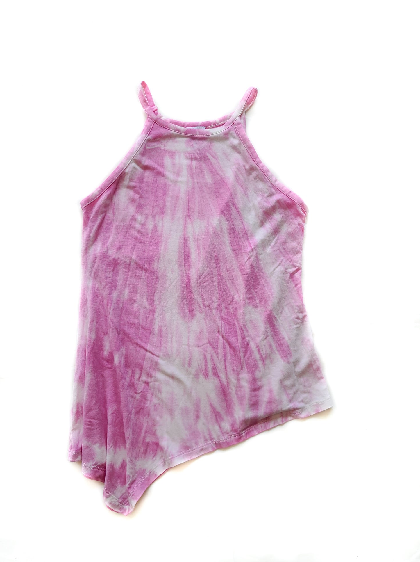 Asymmetrical Tie Dye Top