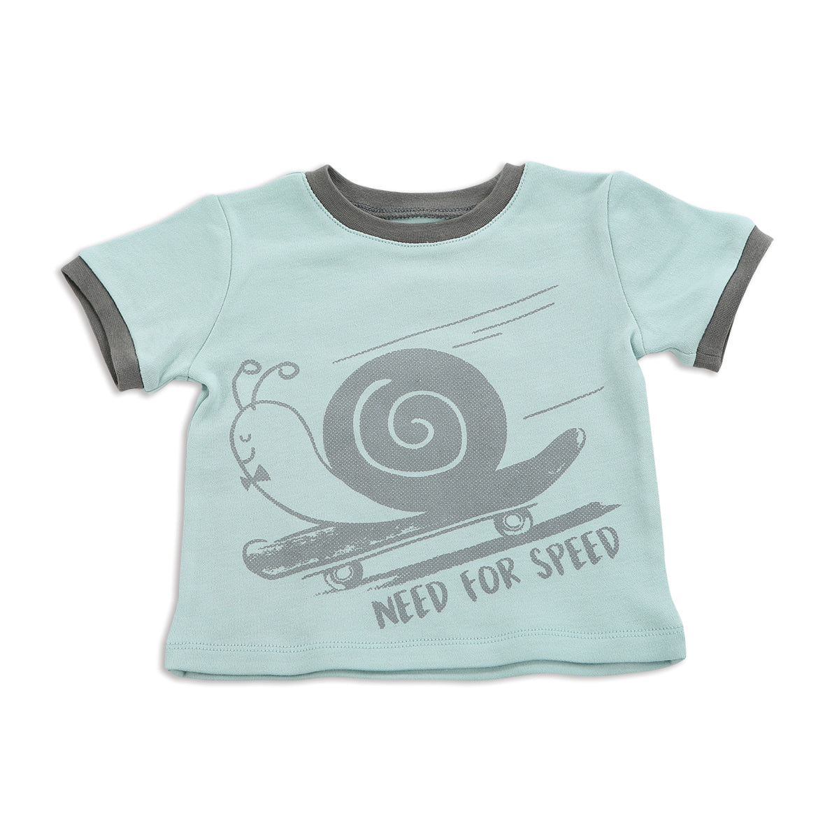 Organic Cotton Short Sleeve Snail Tee