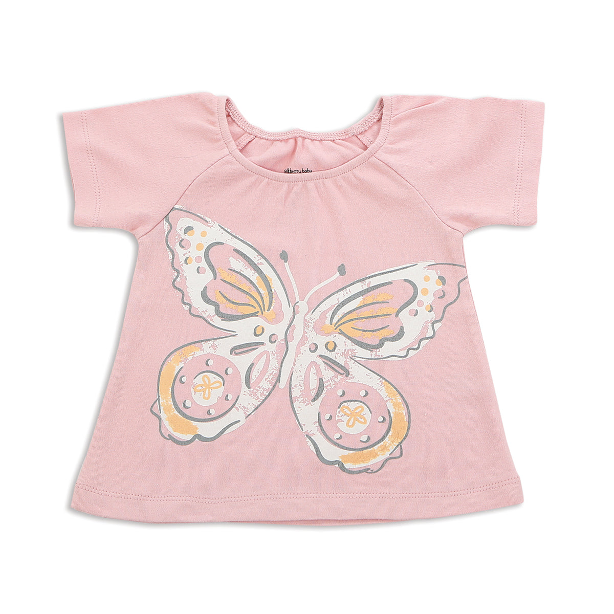 Organic Cotton Swing Top-Pink