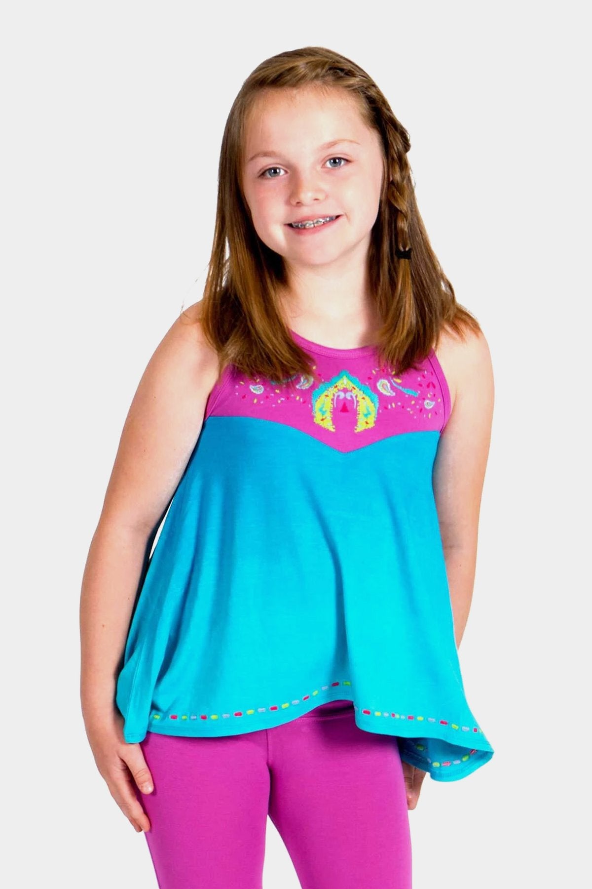 Lorei Embroidered Tank Top