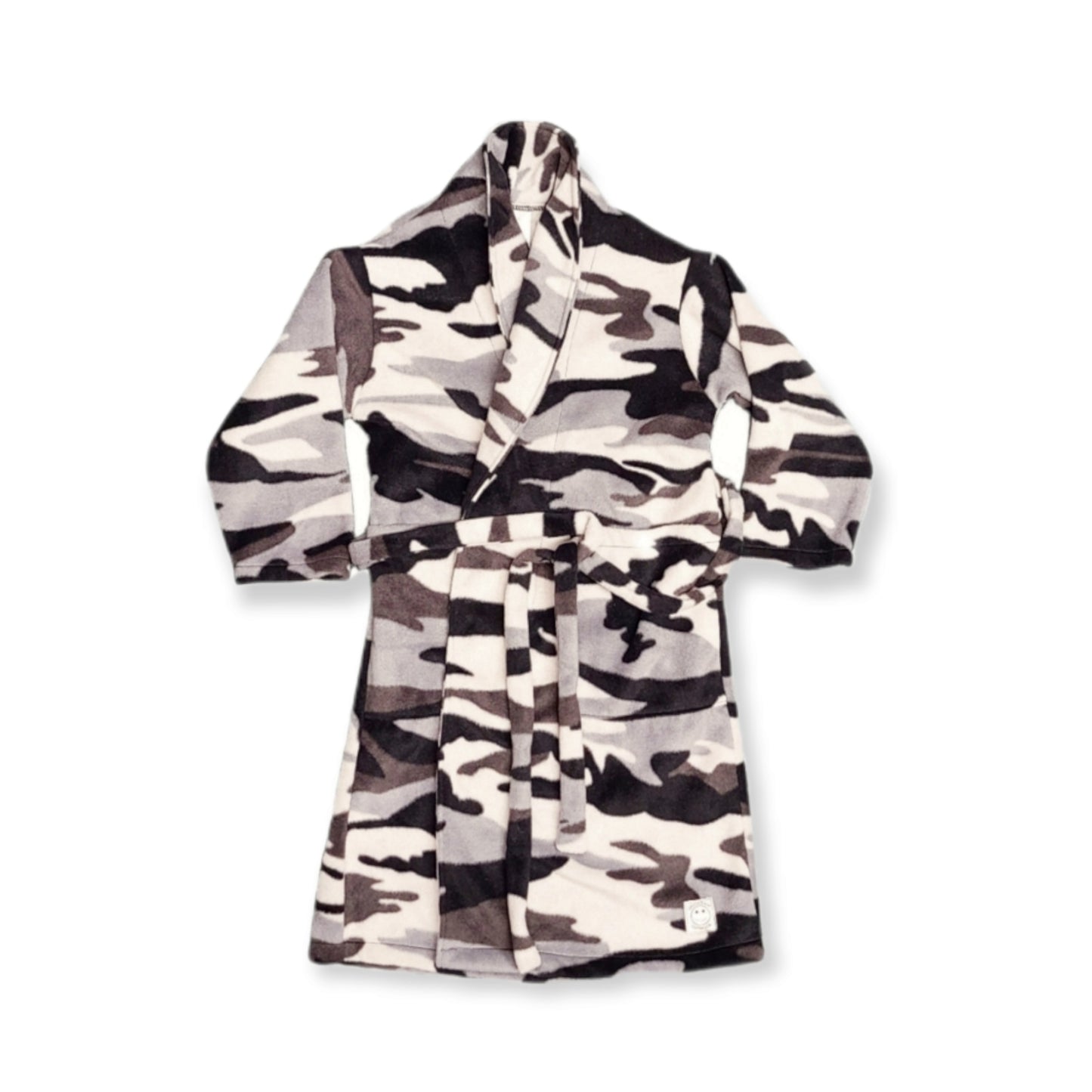 Dark Camo Fleece House Coat