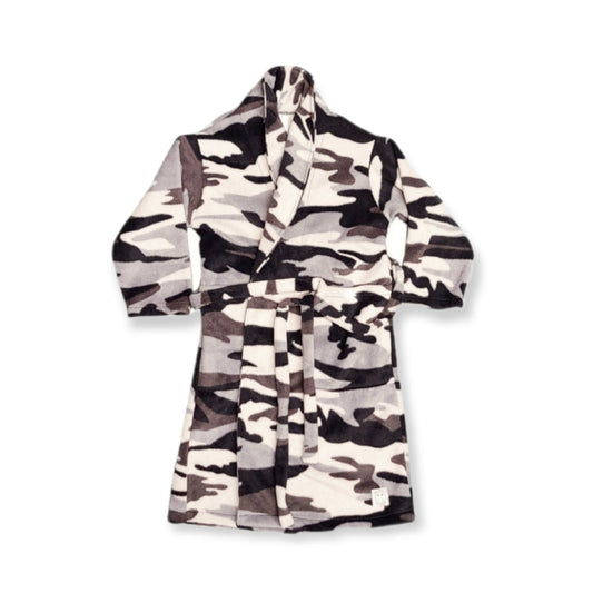 Dark Camo Fleece House Coat