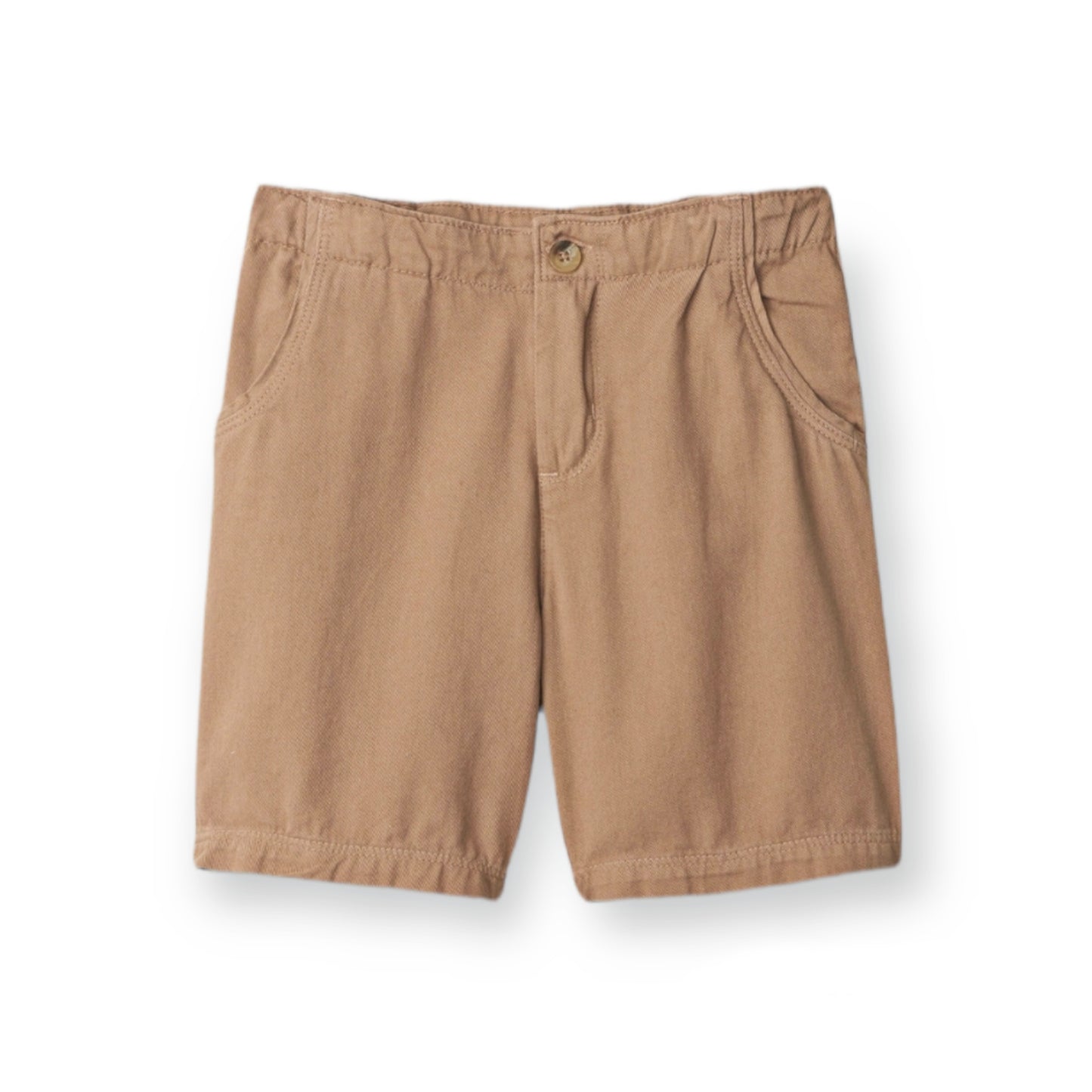 Khaki Twill Shorts