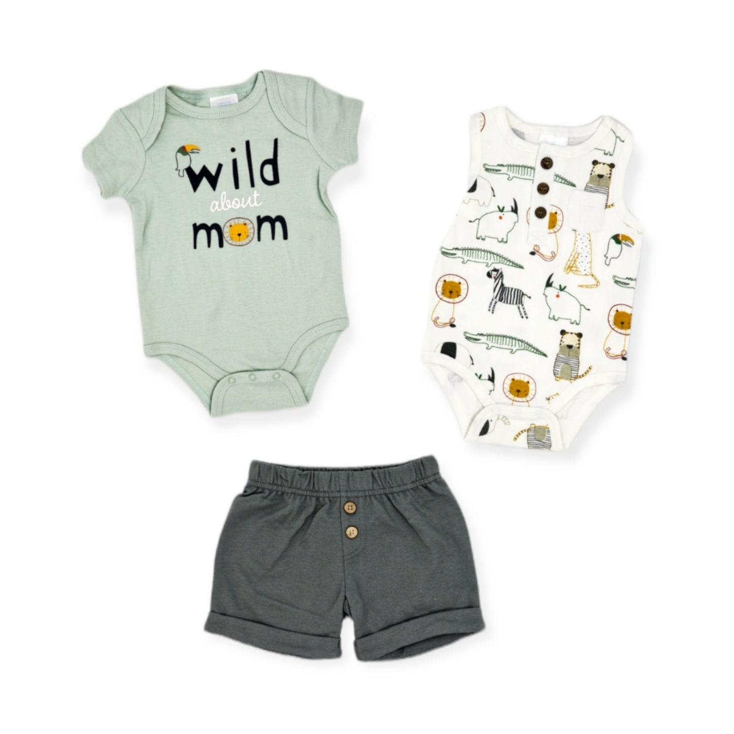 Wild About Mom 3 Piece Set