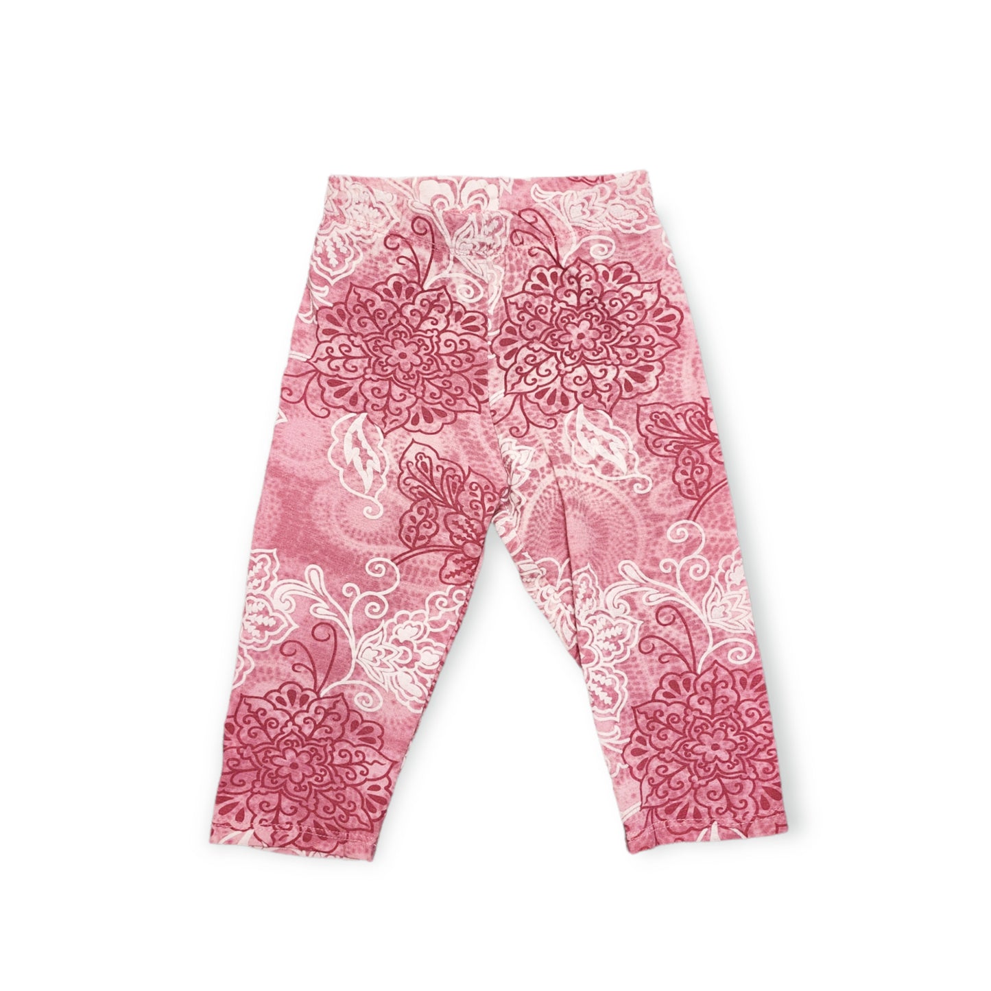 Mauve Patterned Lightweight Leggings
