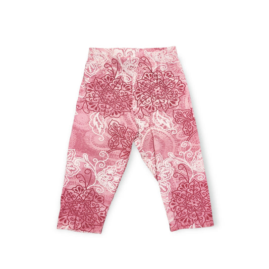 Mauve Patterned Lightweight Leggings