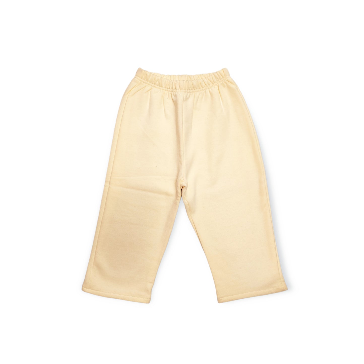 Cotton Wide Leg Sweat Pants