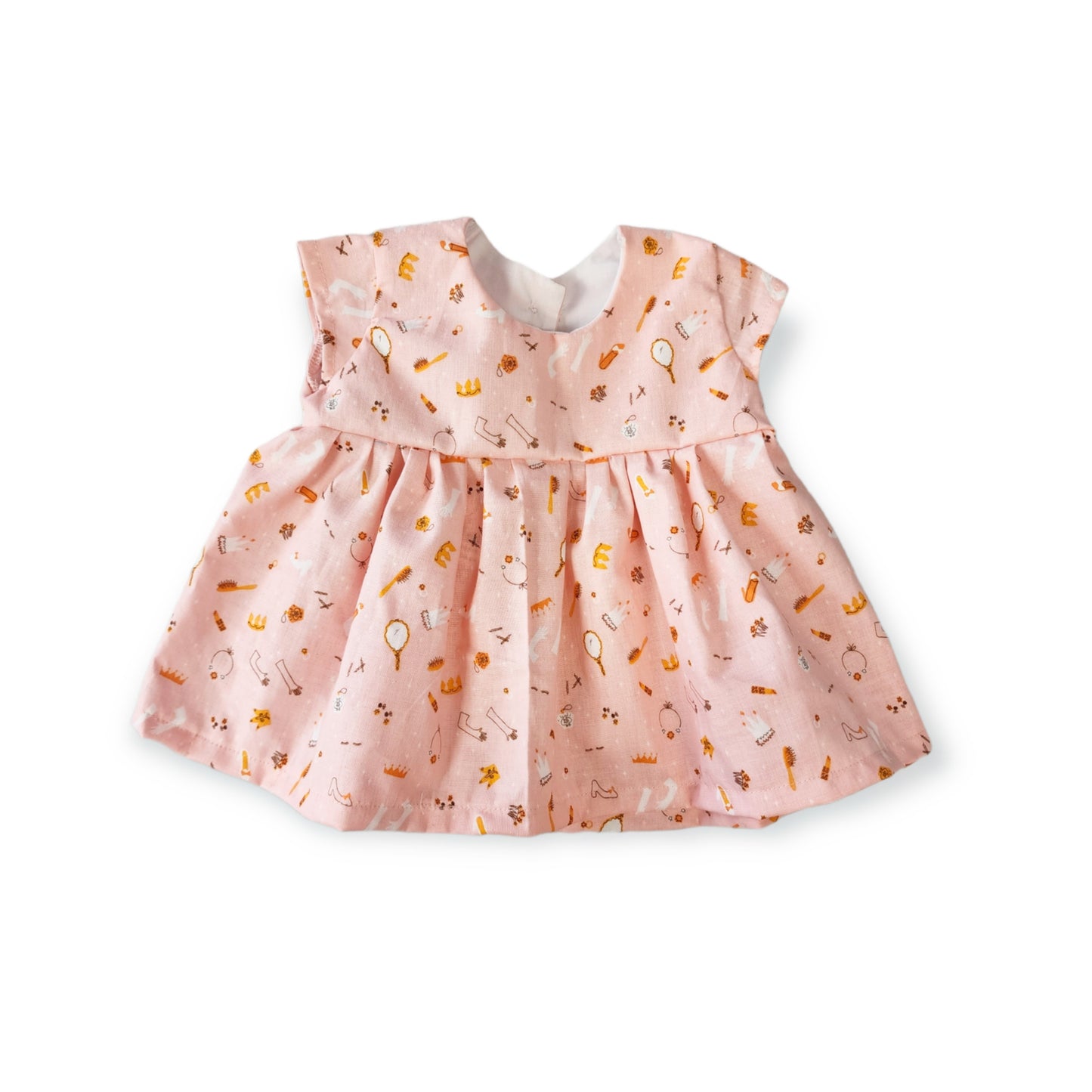 Pink Beauty Girl Bubble Dress