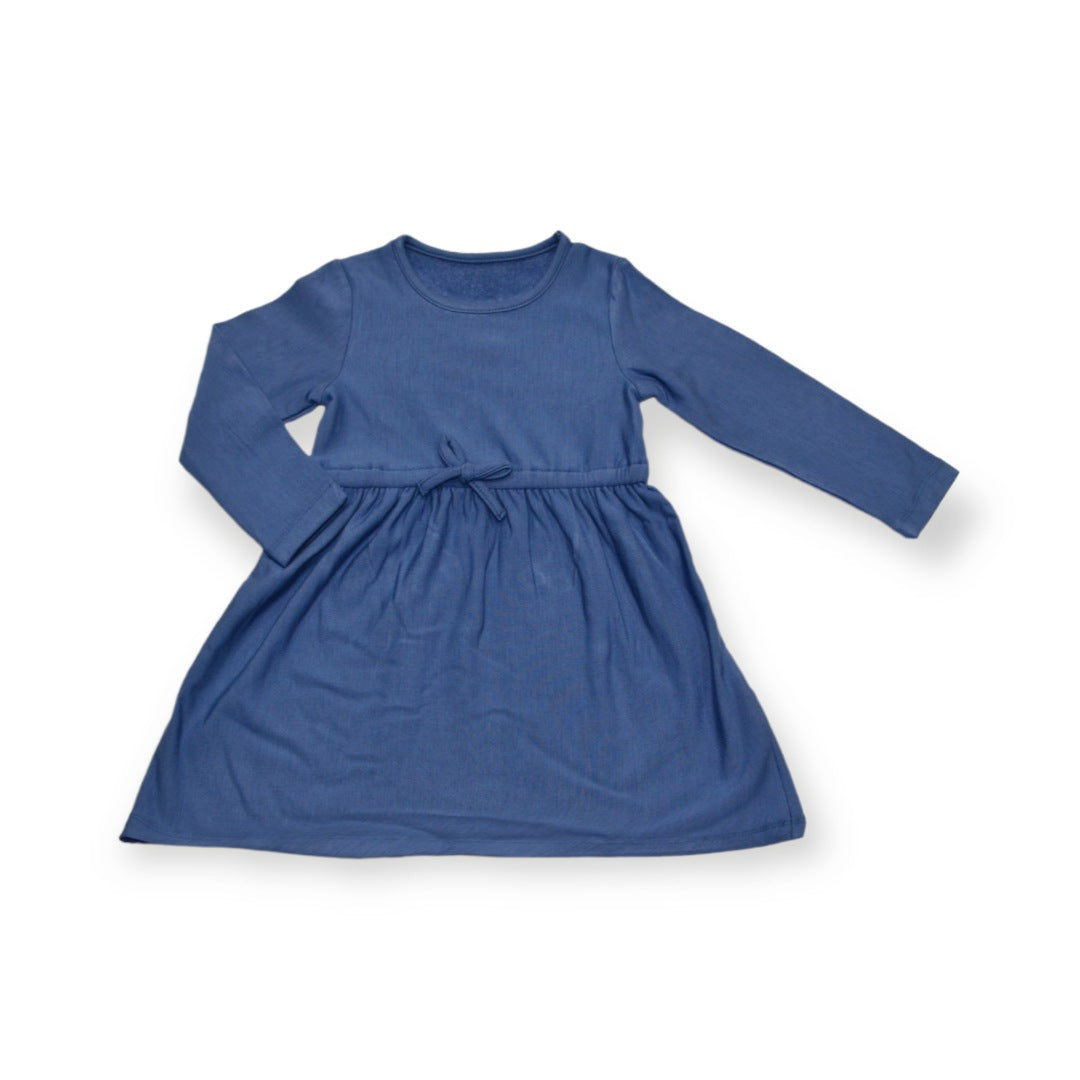 Bamboo Fleece Long Sleeve Dress