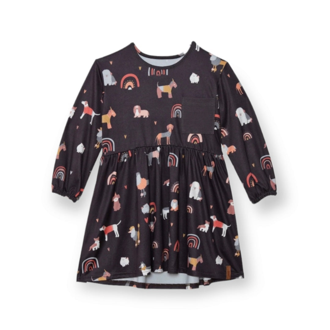 Organic Cotton Long Sleeve Dress