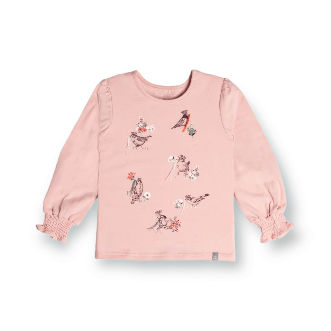 Long Sleeve Ruffle Cuff Top