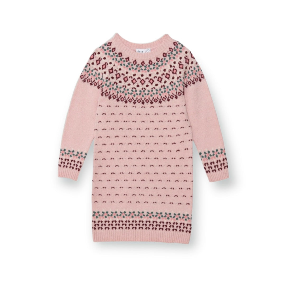 Knit Long Sleeve Sweater Dress