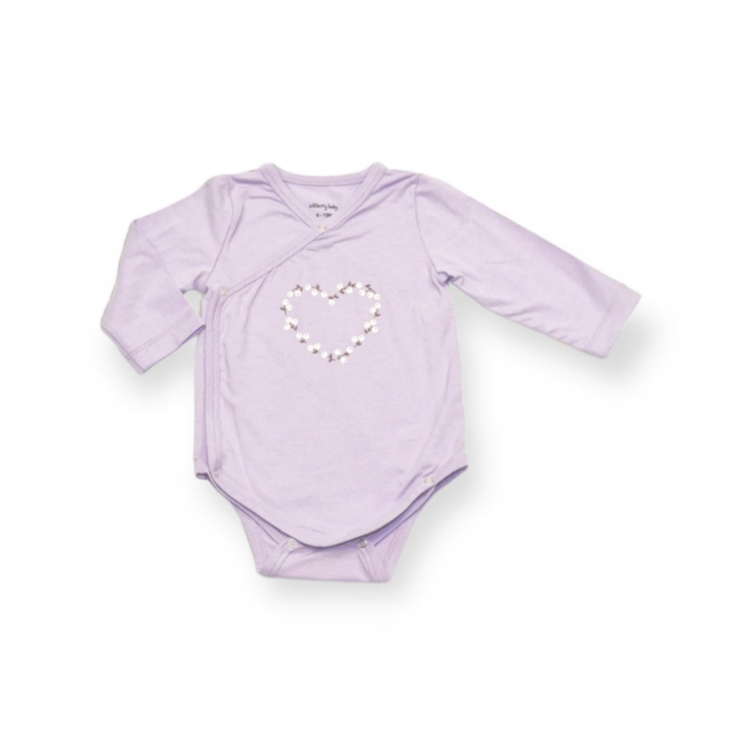 Organic Cotton Lavender Kimono