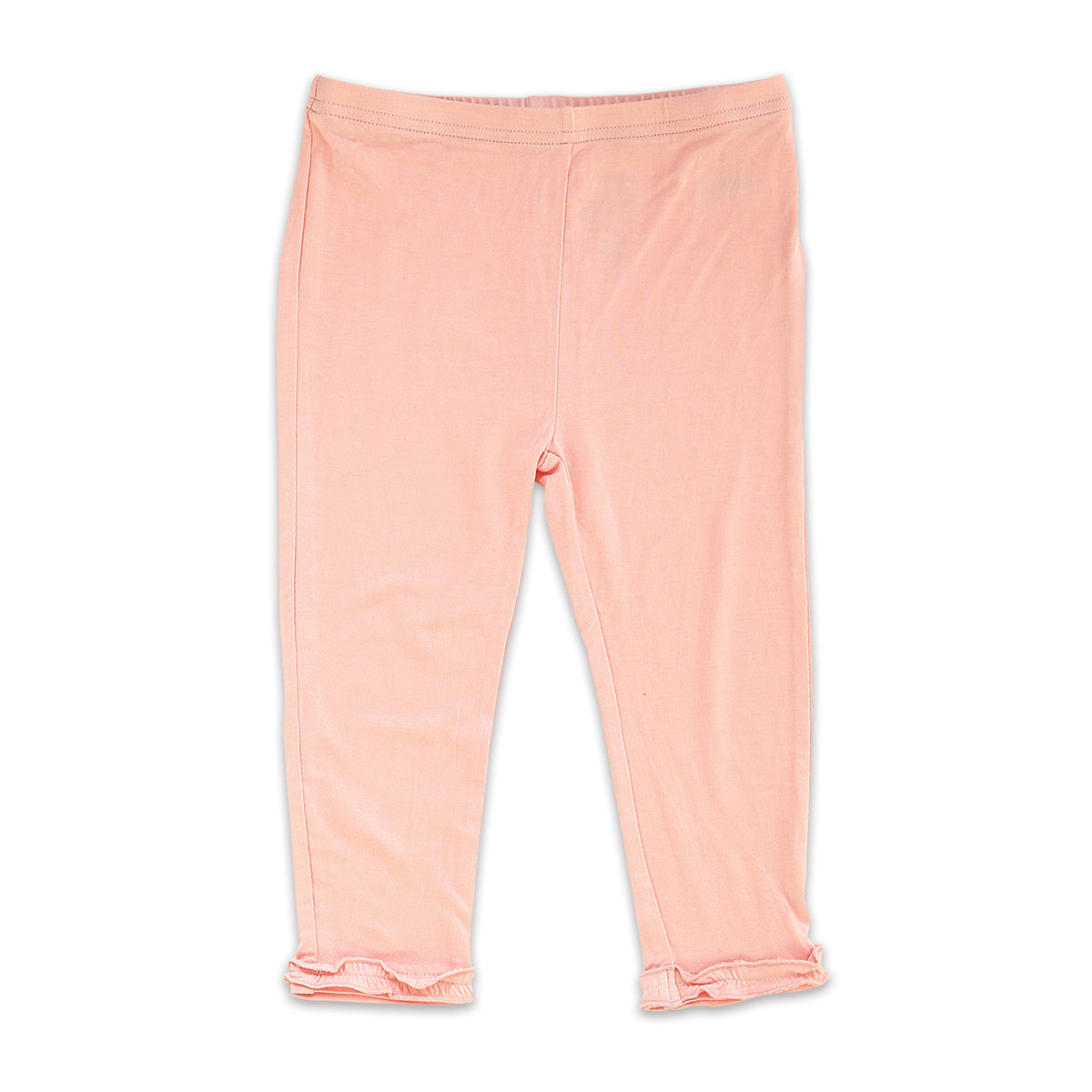 Bamboo Capri Leggings Powder Pink