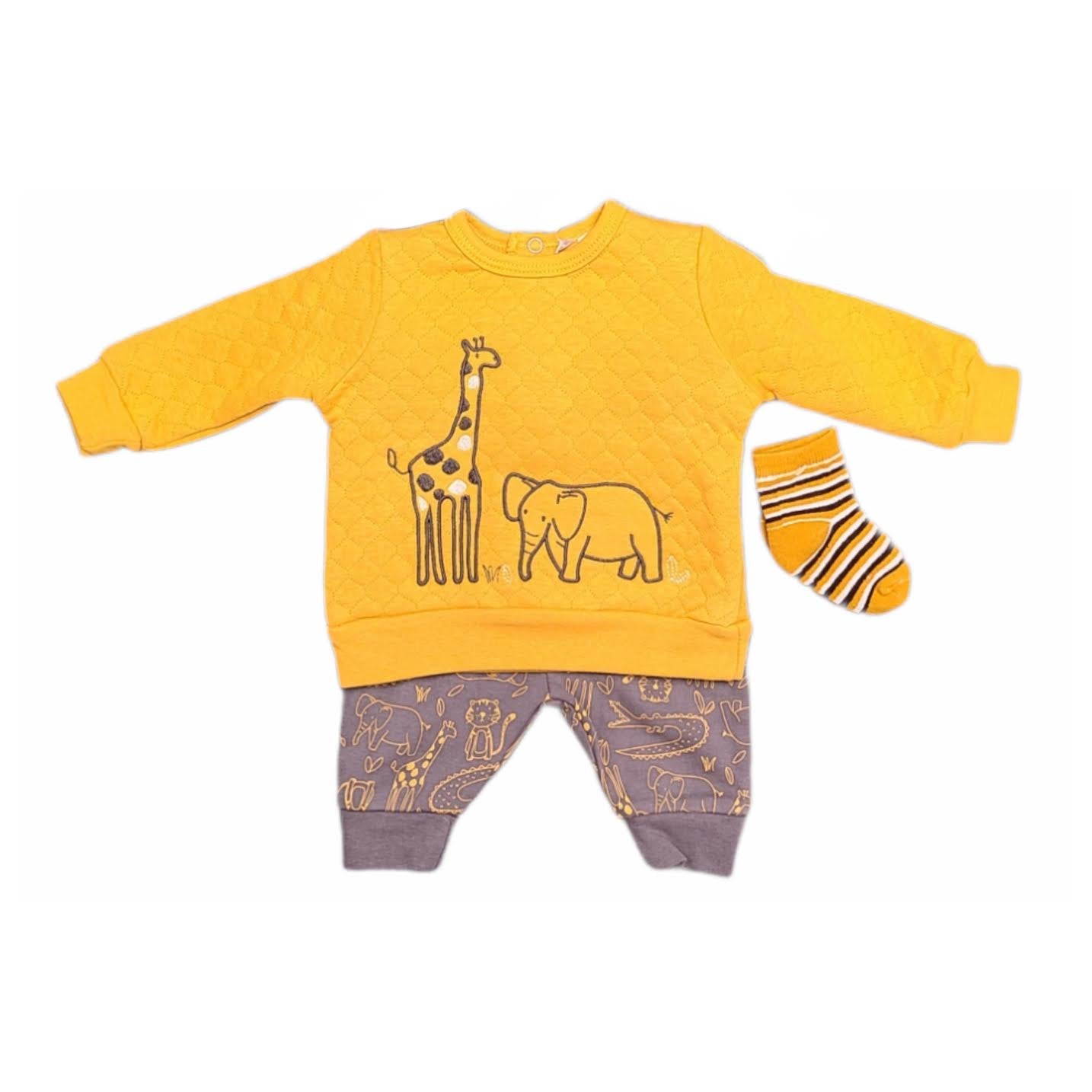 Quilted Animals 3 Piece Set