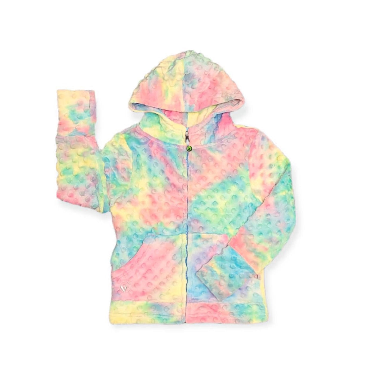 Minky Bubble Tie Dye Hoodie