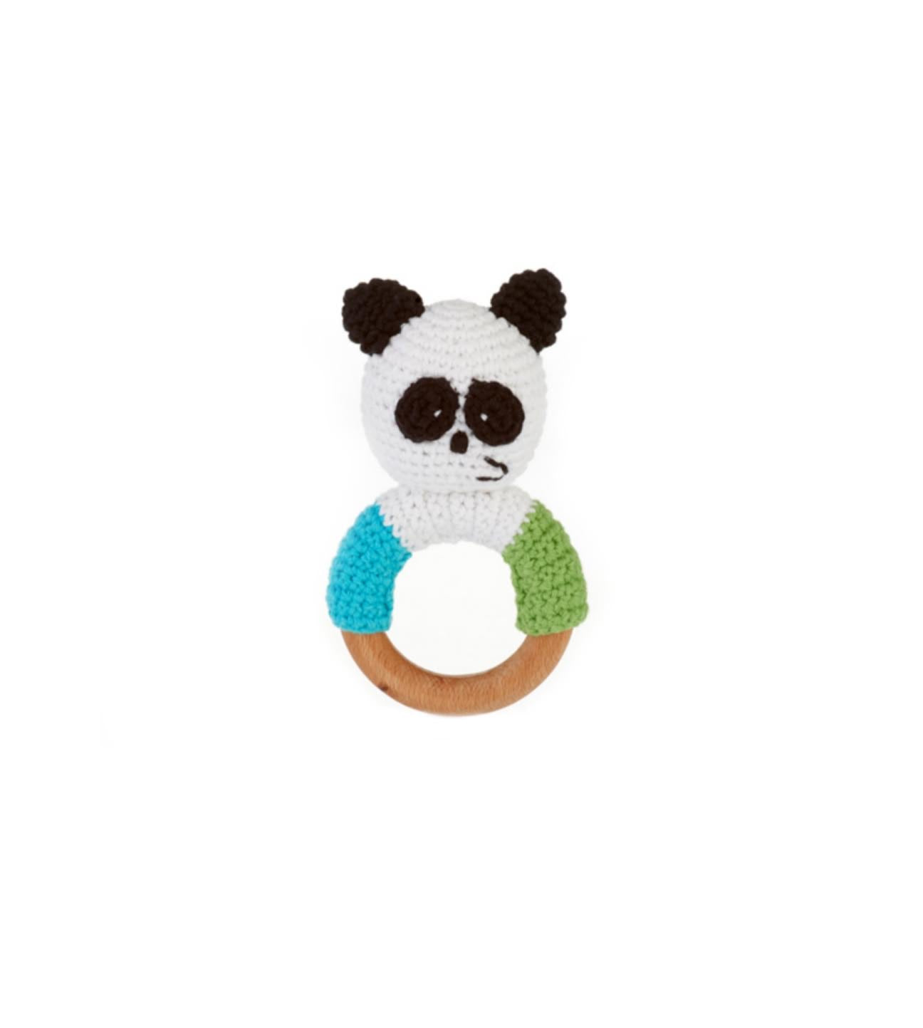 Wooden teething ring