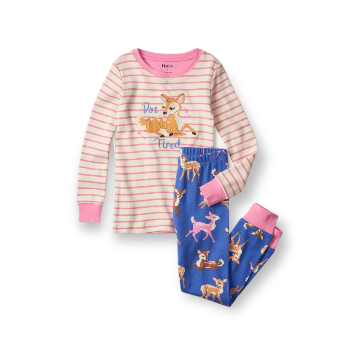 Organic Cotton Sweet Fawns Pajama Set