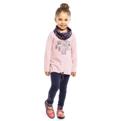 Pink Long Sleeve Graphic Top