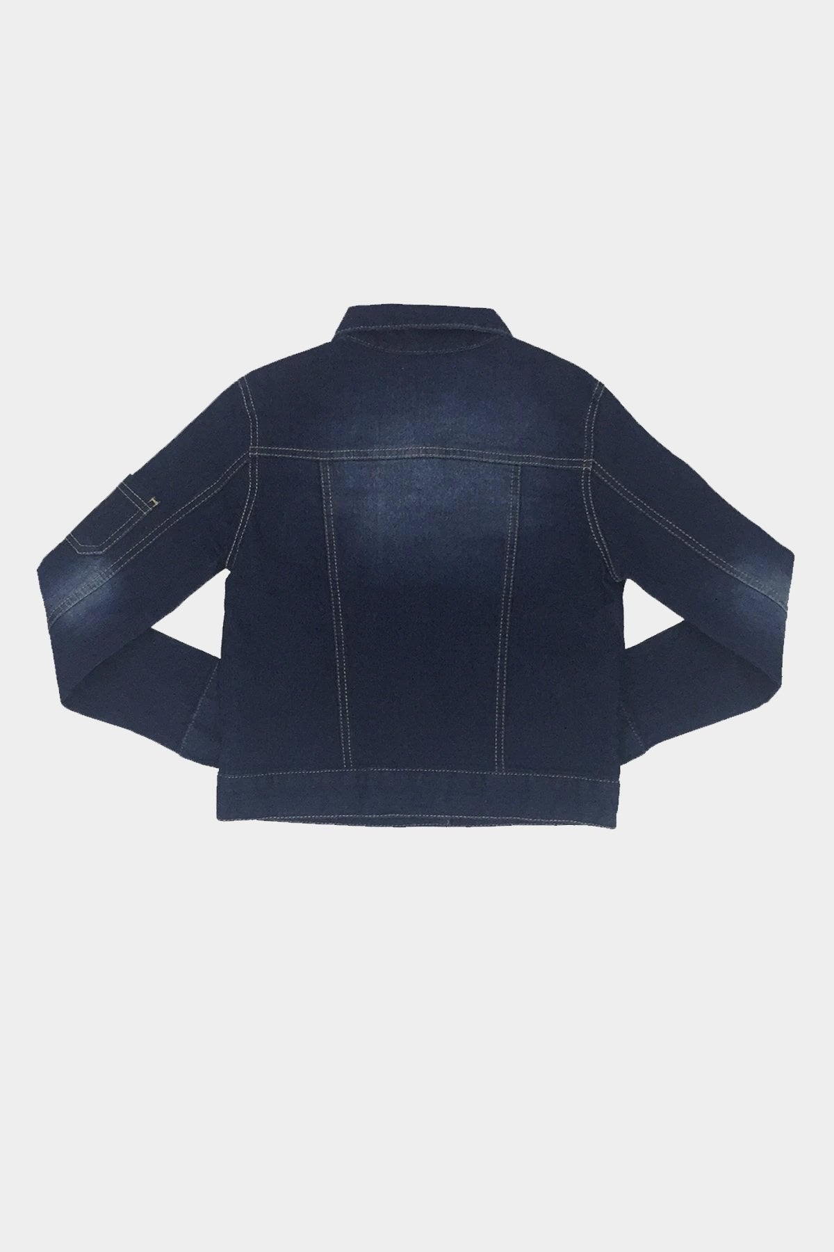 STARLA - STAR SEQUIN JEAN JACKET