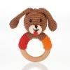 Wooden teething ring