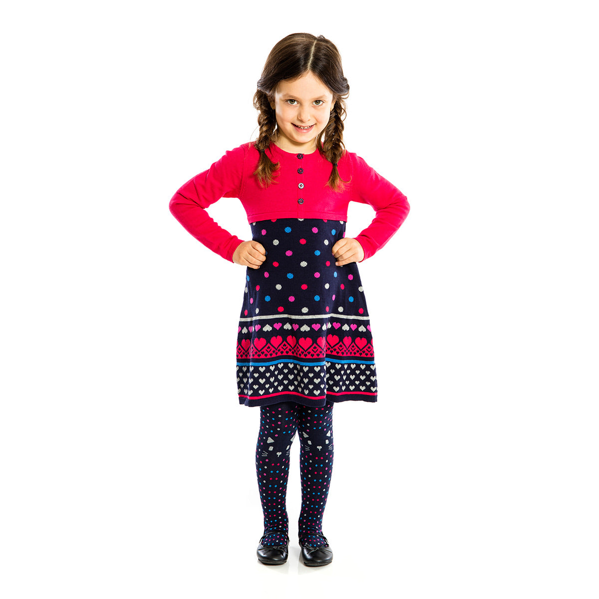 Knit Long Sleeve Dress