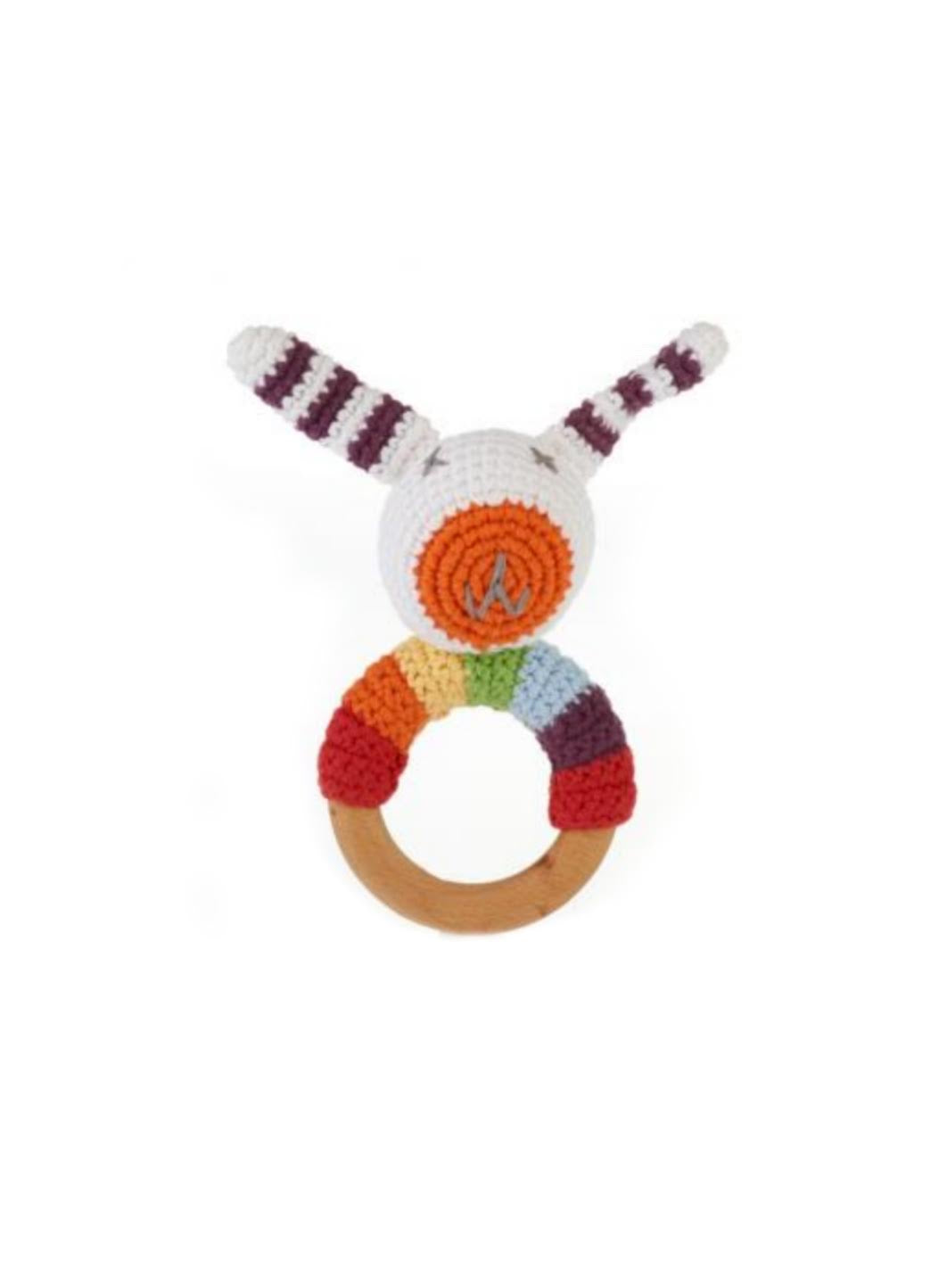 Wooden teething ring